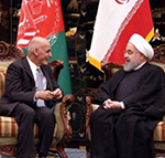 رئیسان جمهور افغانستان و ایران بار دیگر بر مبارزه با تروریزم و مواد مخدر تاکید کردند 